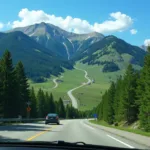 Scenic Driving Route from Denver to Vail