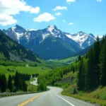 Scenic Drive from Denver to Vail