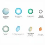 Comparison of Different Colored Contact Lens Brands