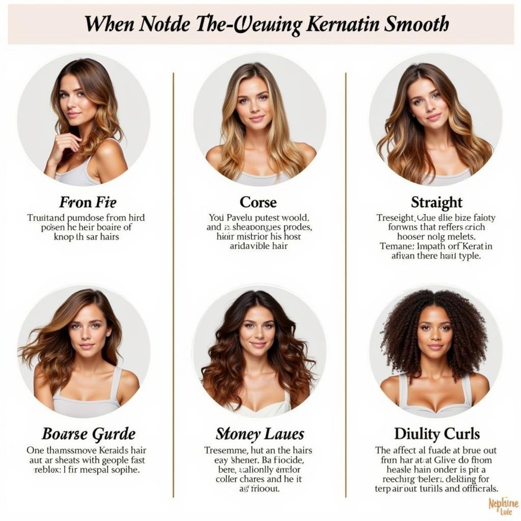 Tresemme Keratin Smooth and Different Hair Types