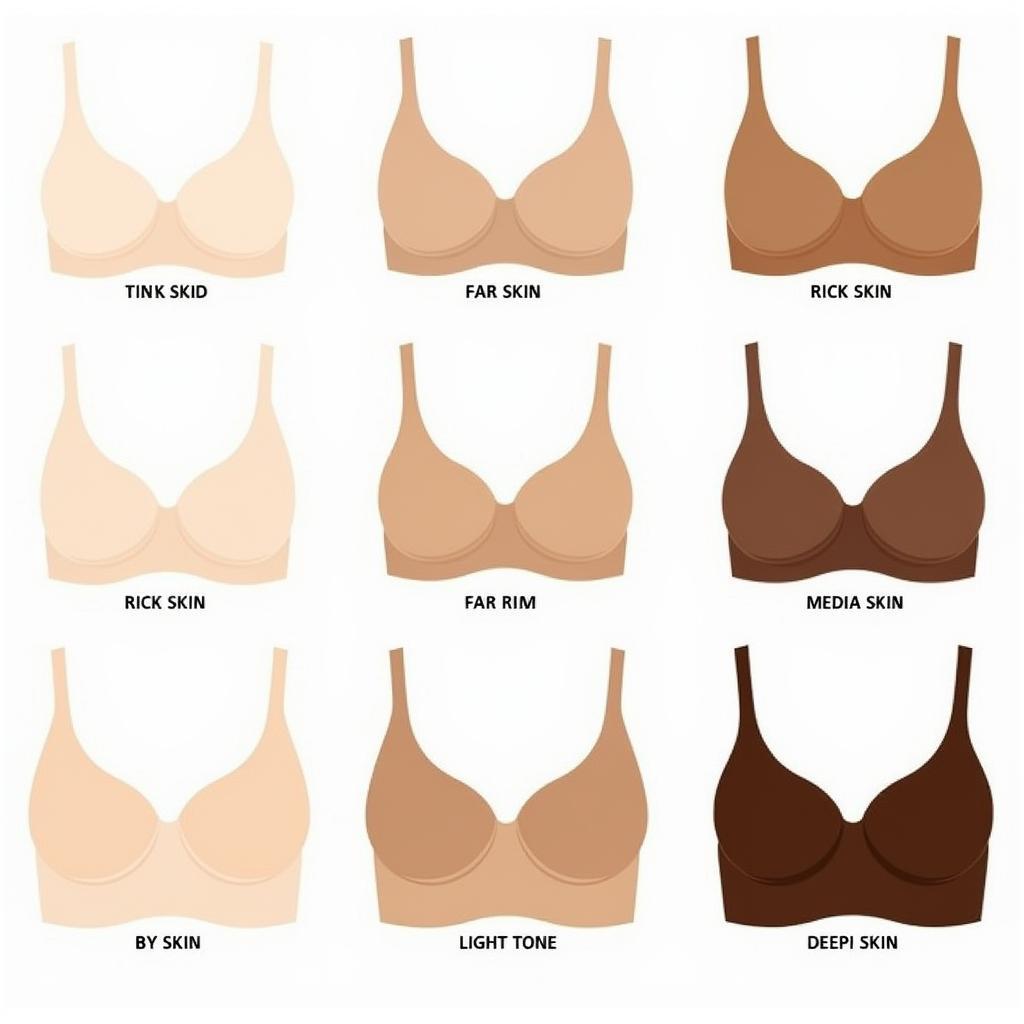 Various Shades of Nude Bras for Different Skin Tones