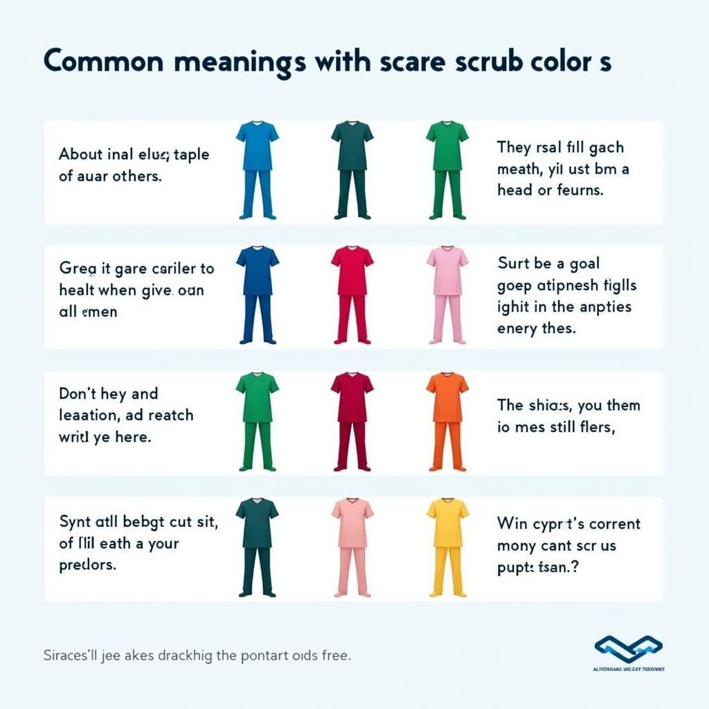 Different Scrub Colors and Their Meanings