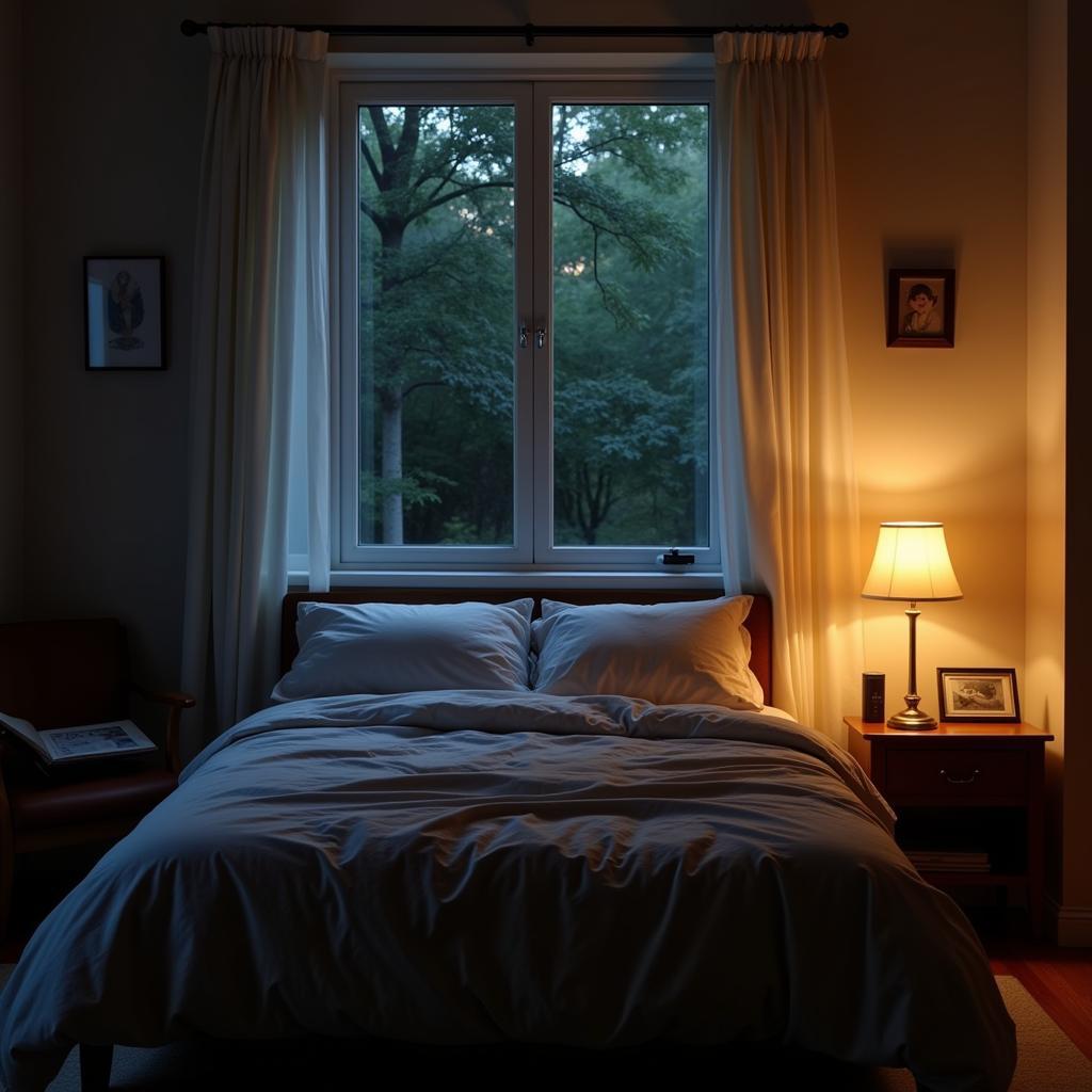 Dimmable bedroom lights for better sleep