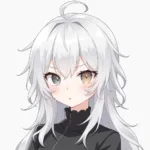 Douma's Silver-White Hair