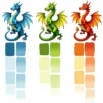 Dragon Color Palette Examples