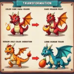 Dragon Color Transformation in Blox Fruits