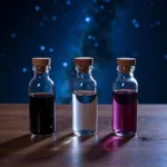 Dreamless Sleep Potion Colors: Black, Silver, Purple