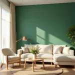 Emerald Green Living Room Decor for Spring