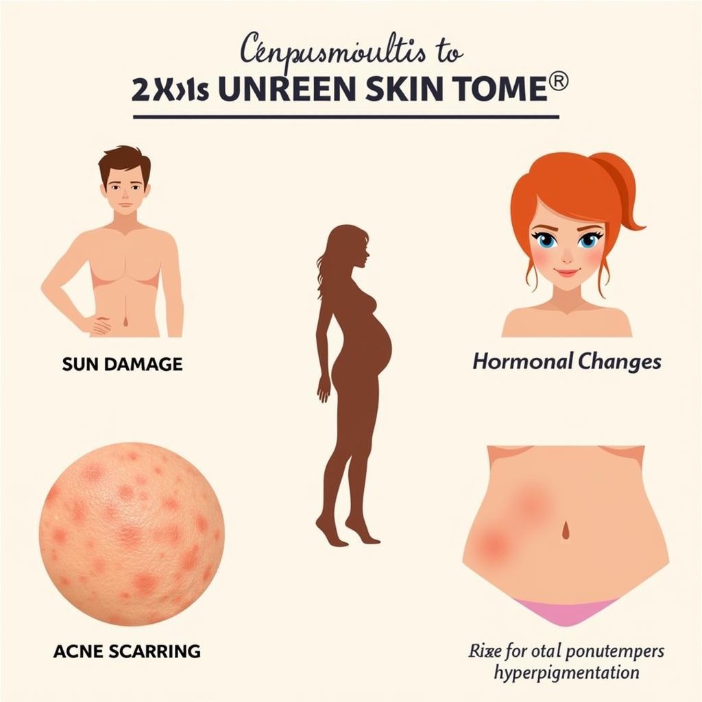 Understanding the causes of uneven skin tone