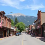 Historic Main Street Fairplay Colorado