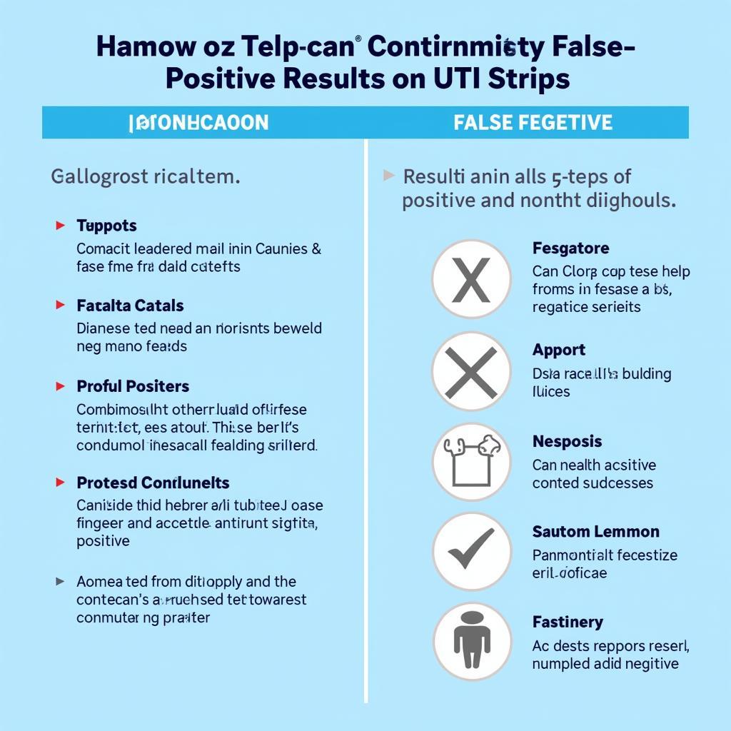 False Positives and False Negatives in UTI Tests