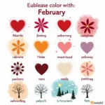 February Colors and Their Symbolism: Love, Hope, and Renewal