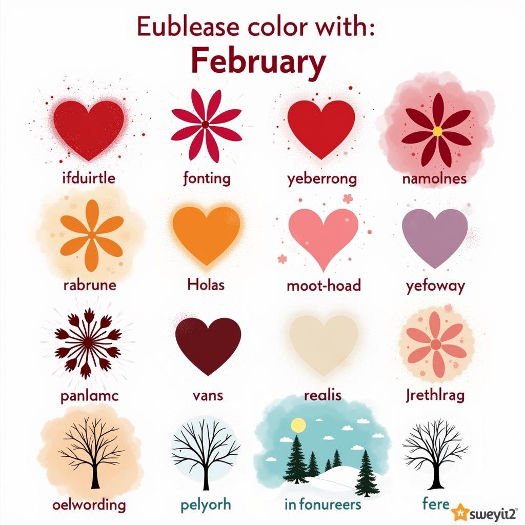 February Colors and Their Symbolism: Love, Hope, and Renewal