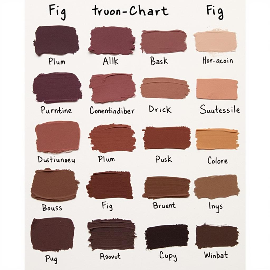 Fig Color Comparisons