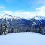 First Snowfall in the Rocky Mountains, Colorado