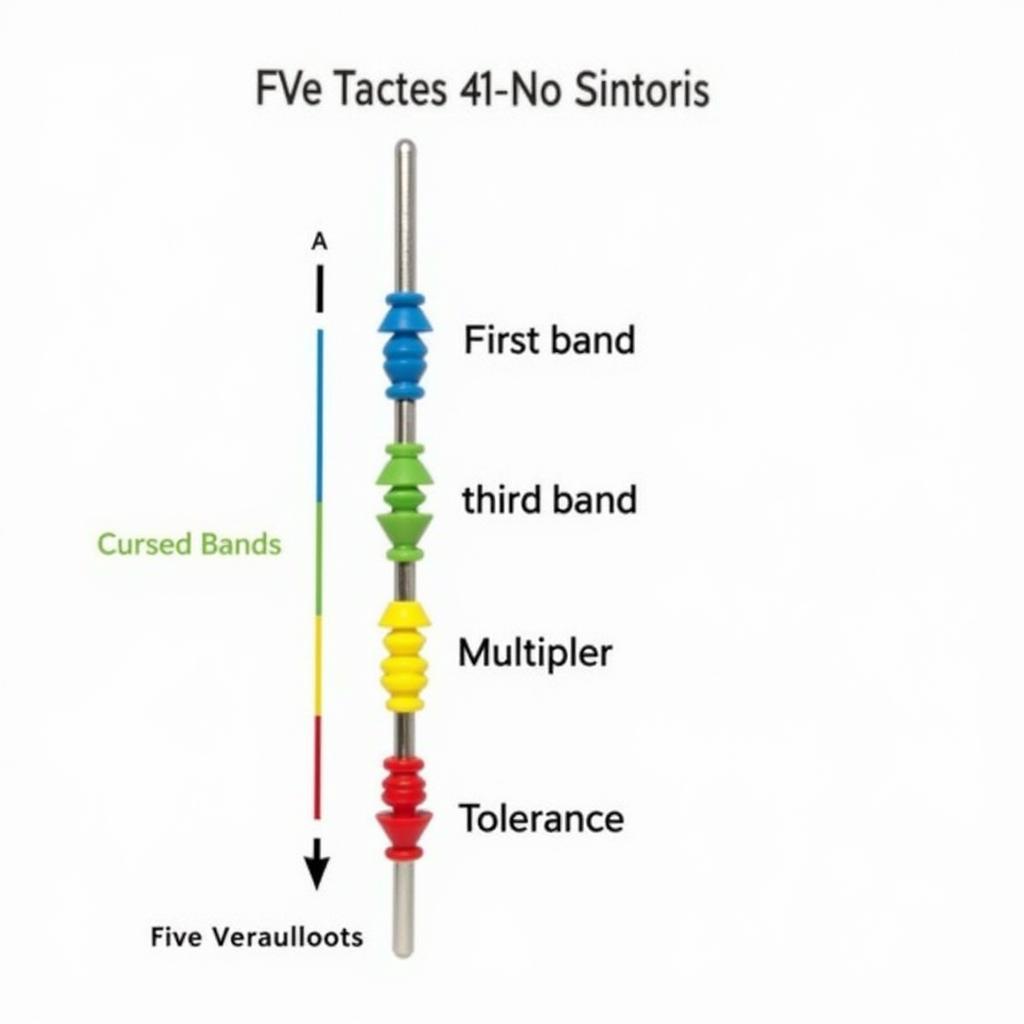 Five-Band Resistor Color Code Example and Calculation