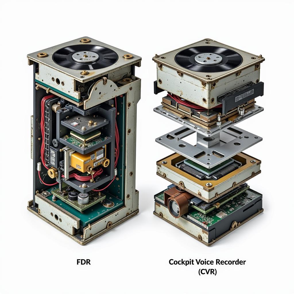 Flight Data Recorder and Cockpit Voice Recorder Components