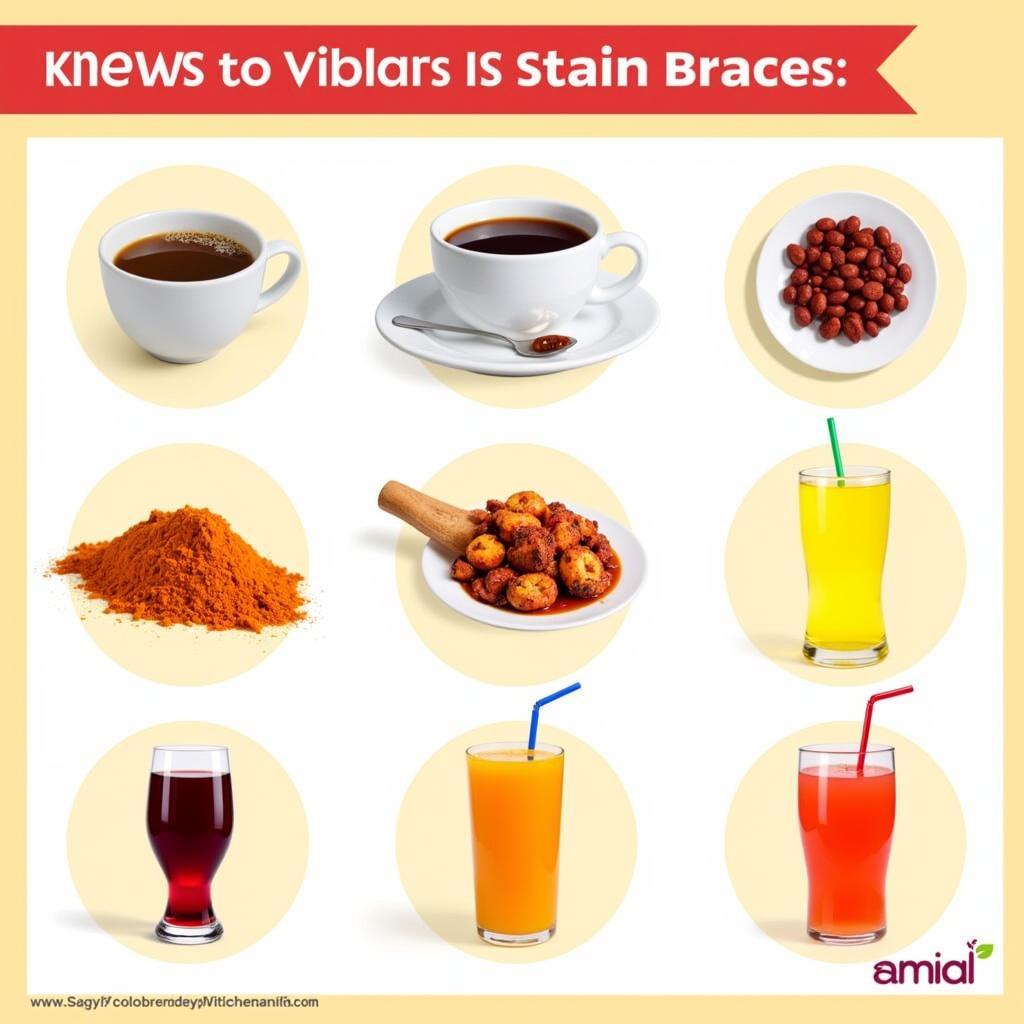 Foods and Drinks That Stain Braces