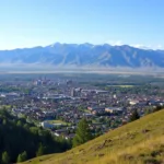 Fort Collins Elevation View from Horsetooth Mountain