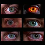 Freddy Krueger eye color variations in different Nightmare on Elm Street films