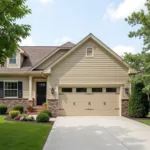 Garage Color Matching House Exterior