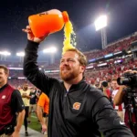 Super Bowl Gatorade Shower