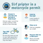 Steps to Obtaining a Colorado Motorcycle Permit: Knowledge Test, Vision Test, and Skills Test