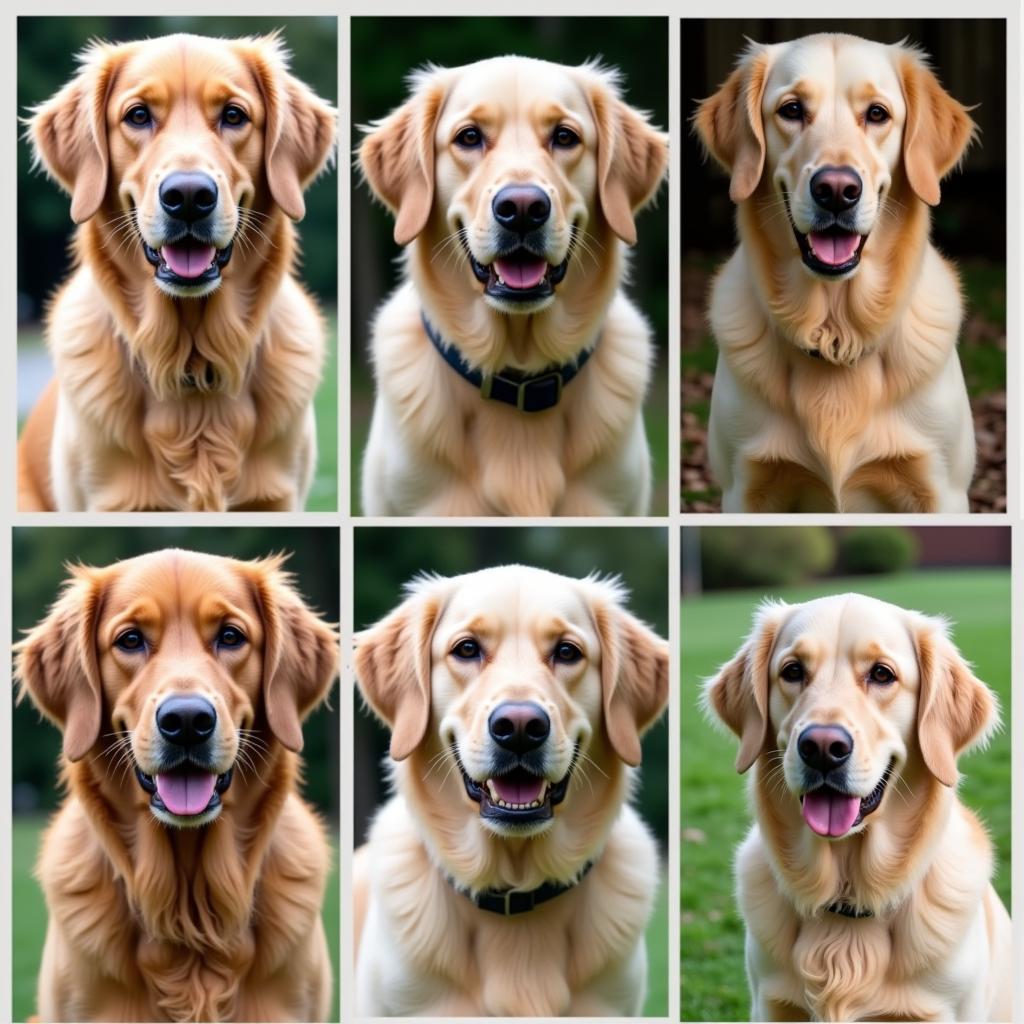 Golden Retriever Aging and Coat Color Changes