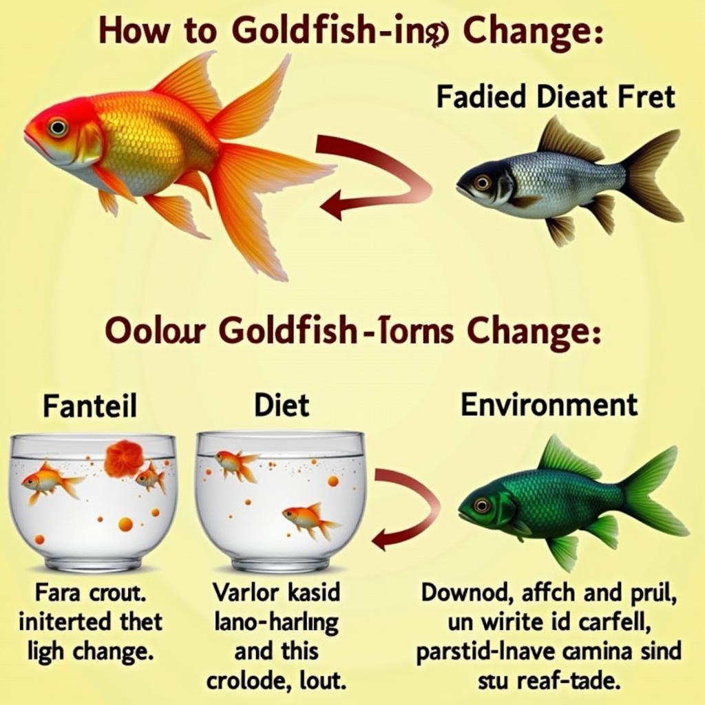 Goldfish Color Change