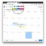 Changing Google Calendar Task Colors on Desktop