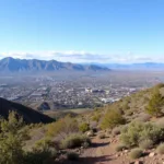 Grand Junction Colorado Cityscape and Surrounding Landscape