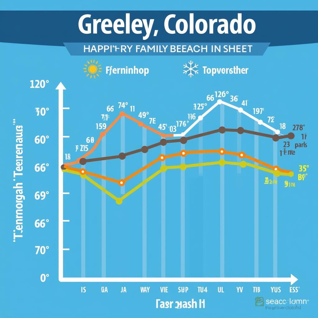 Greeley Colorado Temperature Variations Throughout the Year