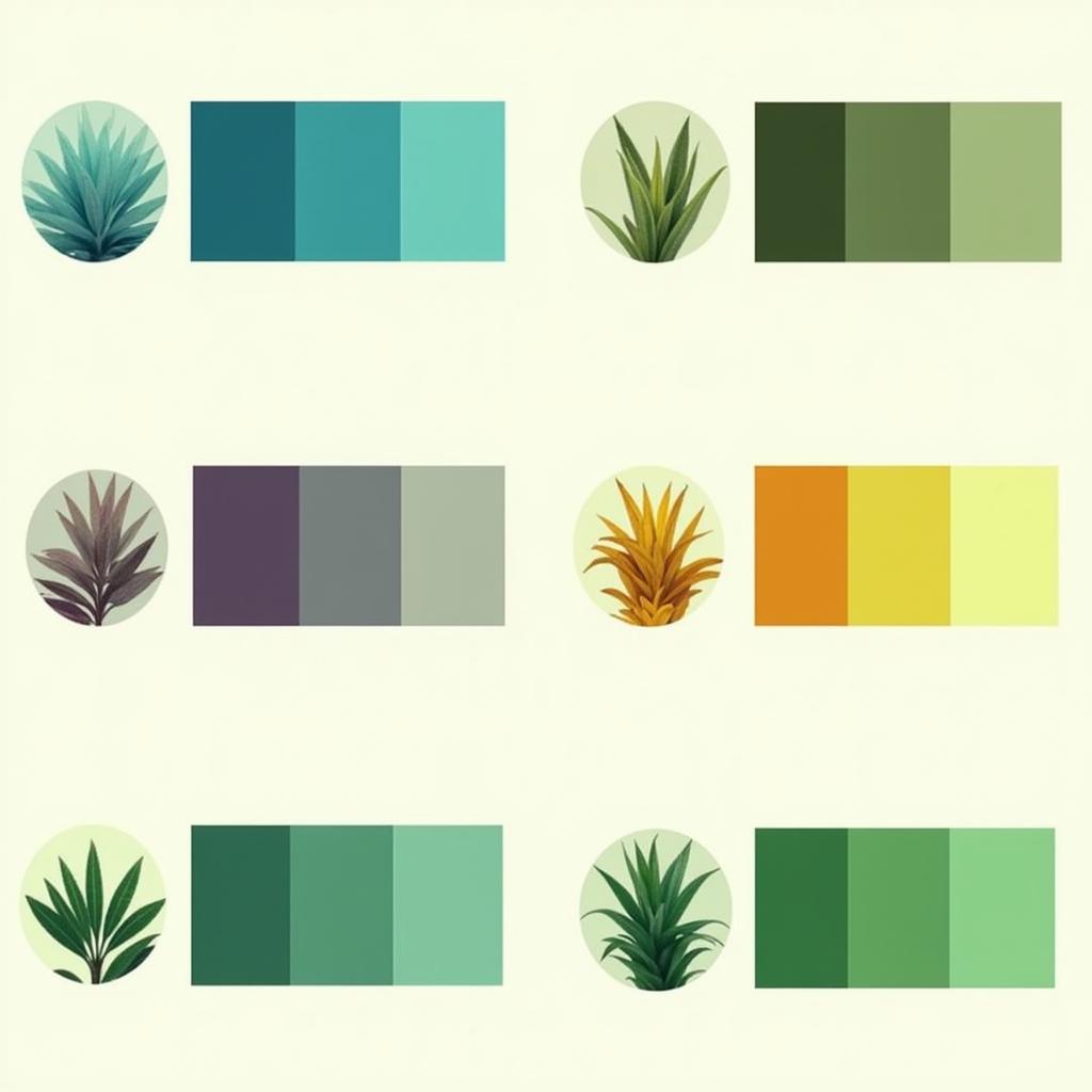 Green Color Palettes