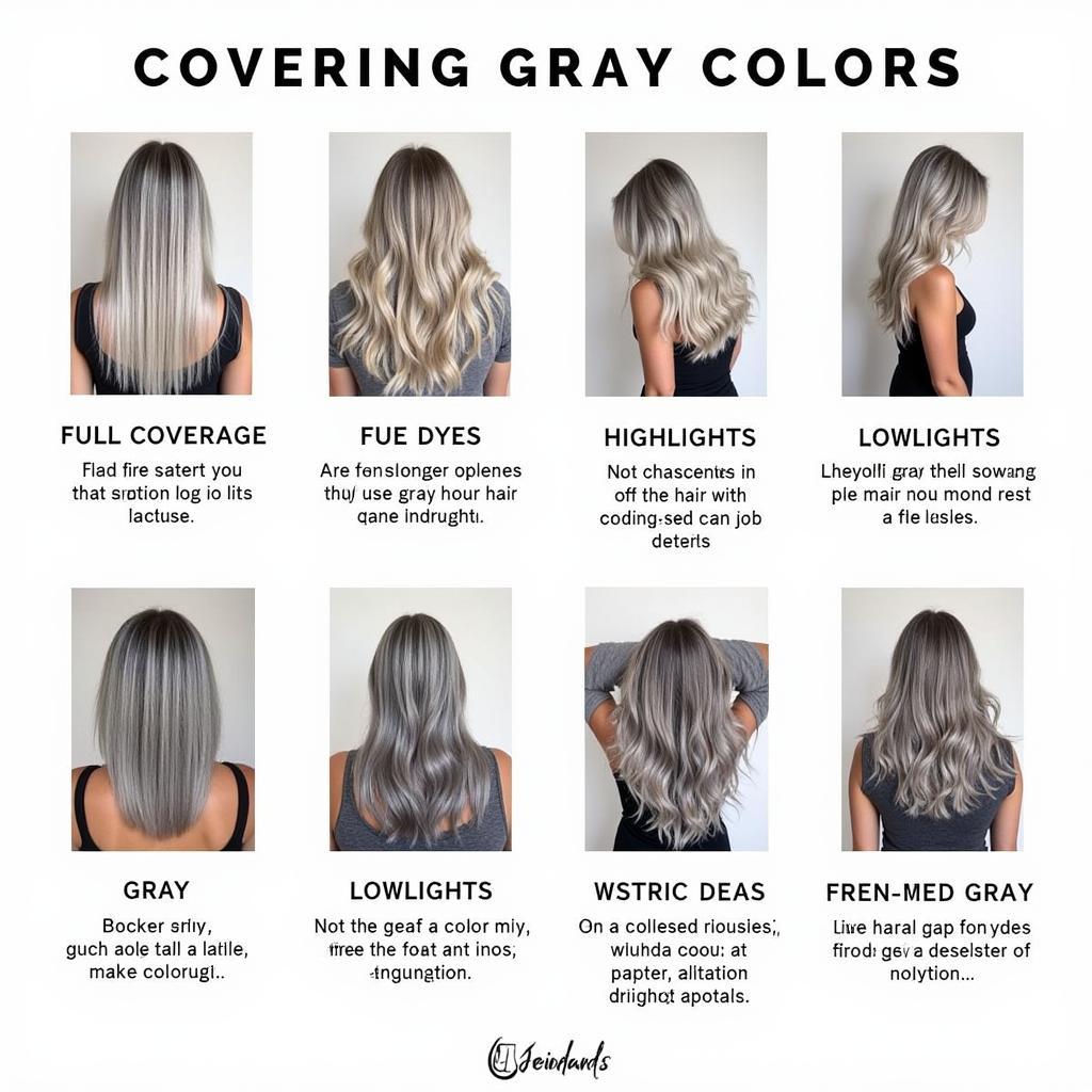 Hair Color Options for Covering Gray Hair