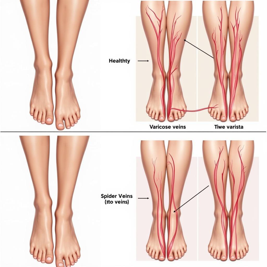 Healthy vs. Unhealthy Vein Appearance