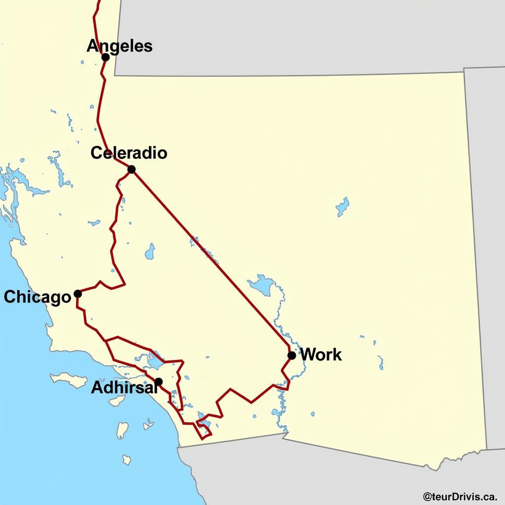 Distance from Colorado to Major US Cities