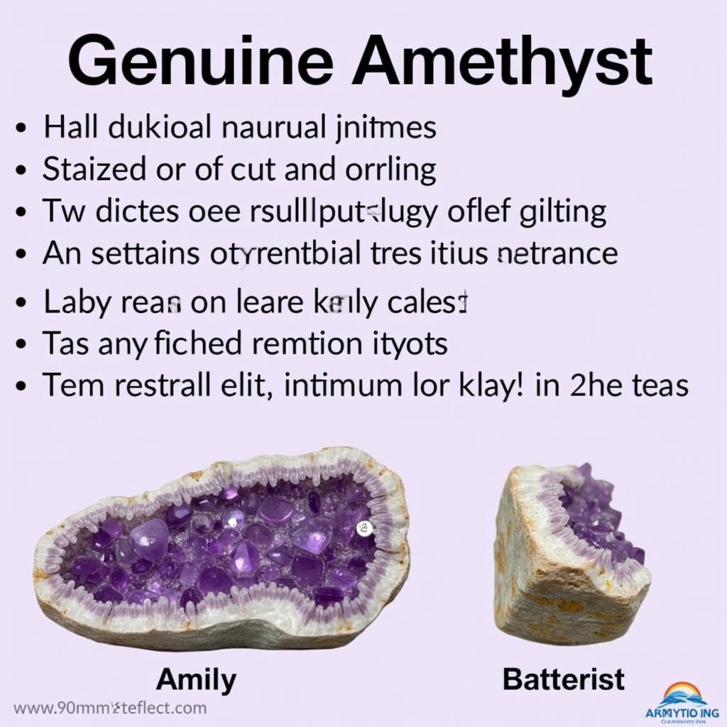 Identifying Real Amethyst: Tips and Tricks