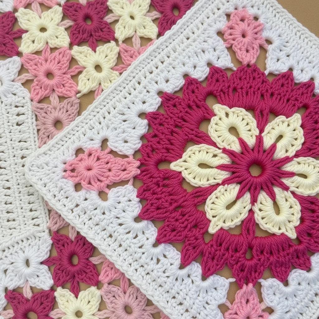 Intarsia Crochet Example