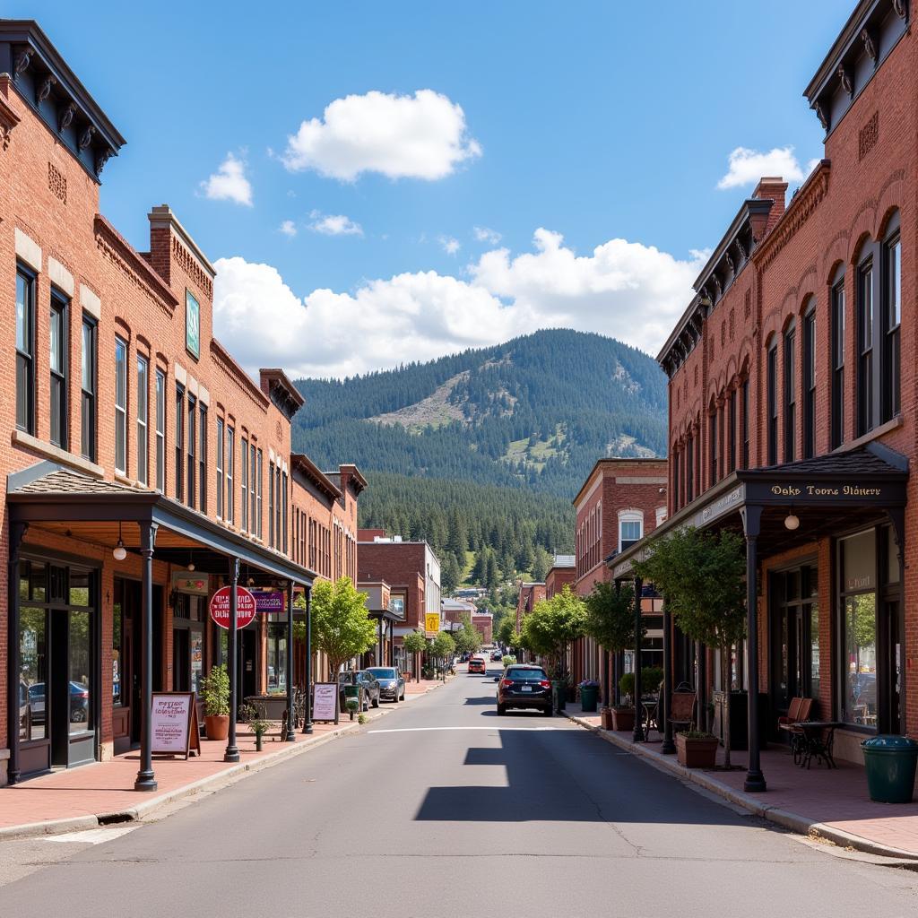 Jefferson Colorado Historic Downtown Area