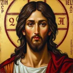 Byzantine depiction of Jesus