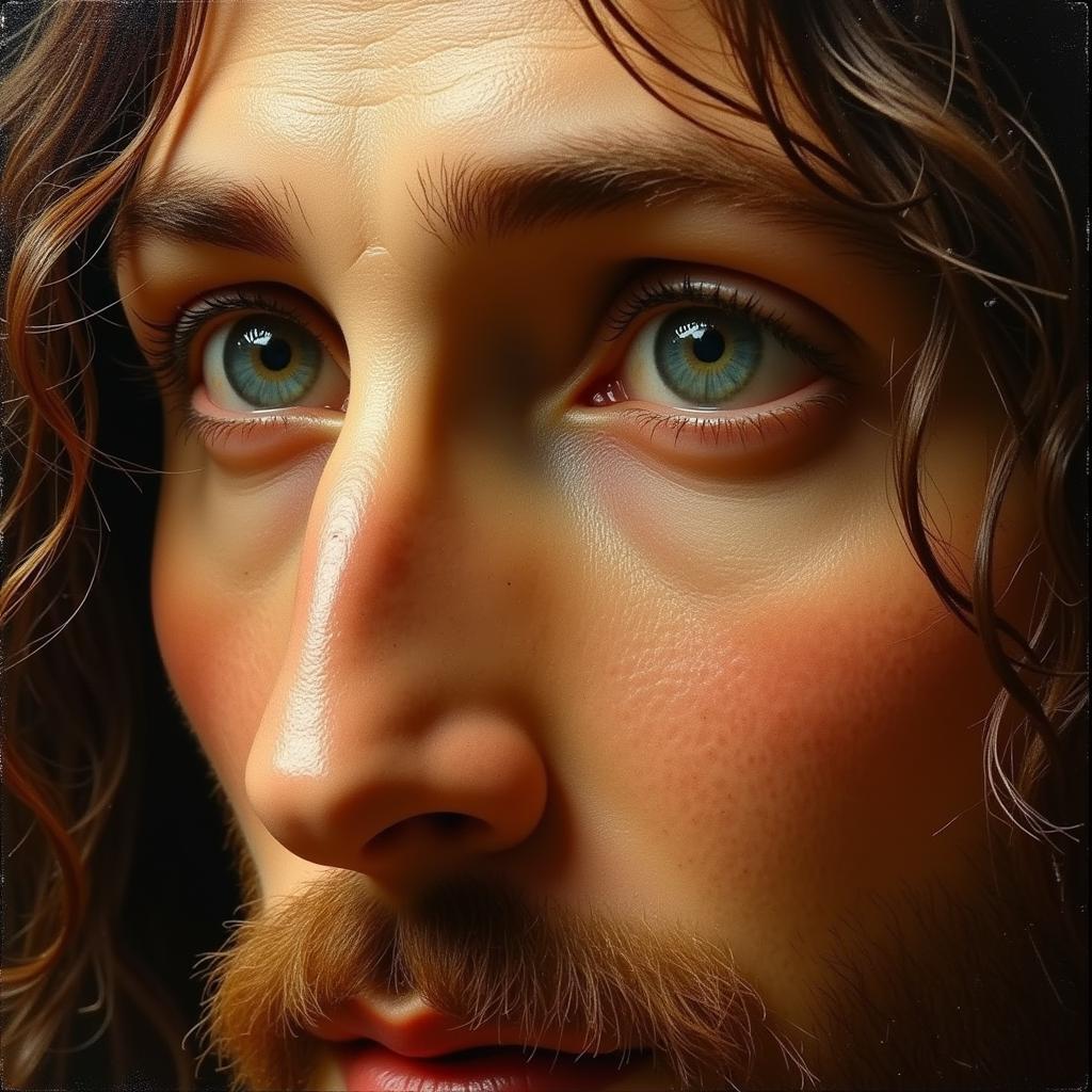 Artistic Representations of Jesus Christ's Eyes