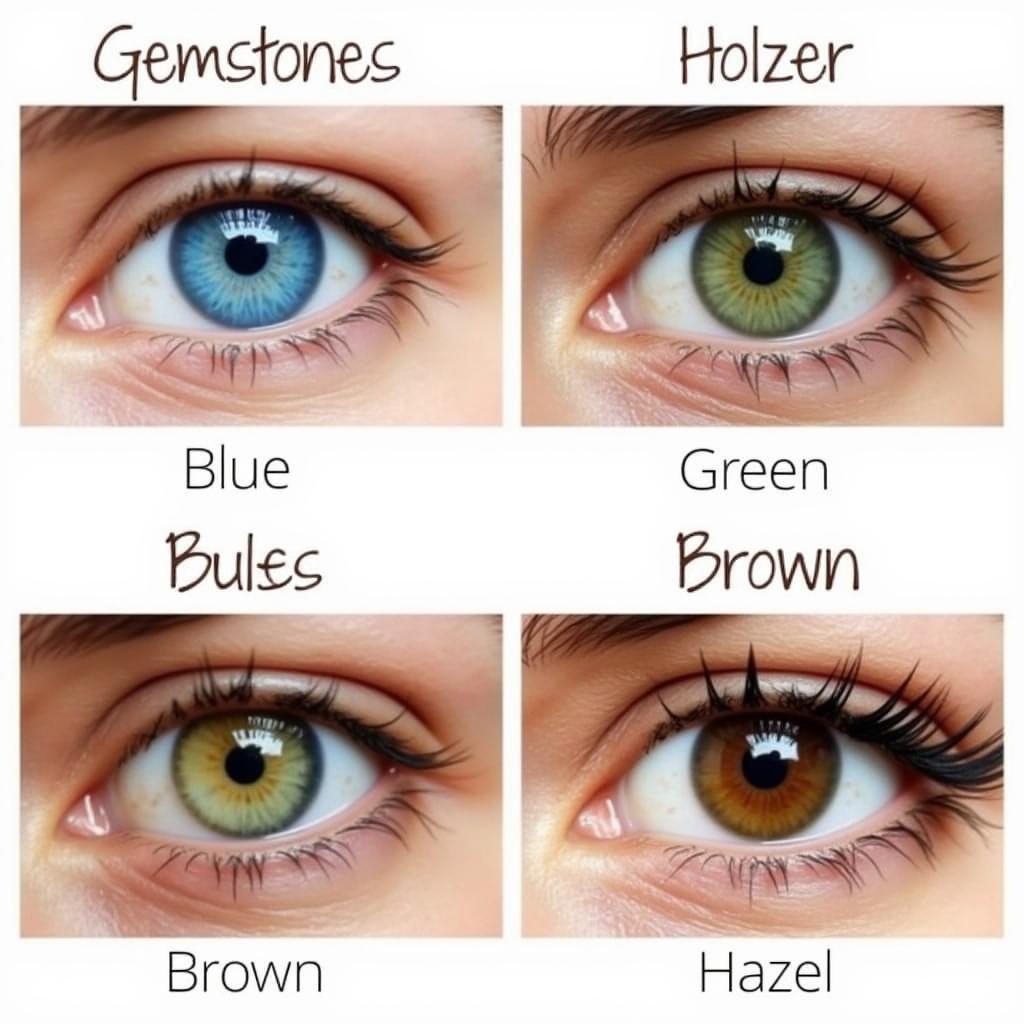 Jewelry Colors for Different Eye Colors