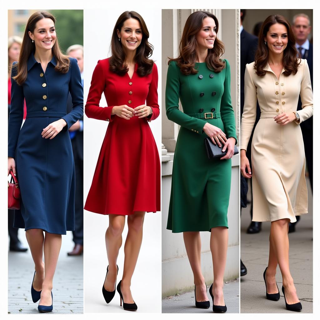 Kate Middleton's Color Palette Analysis