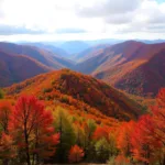 Kentucky Fall Foliage in the Mountains