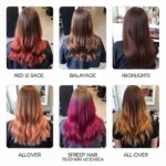 Keratin Treated Hair and Color Options