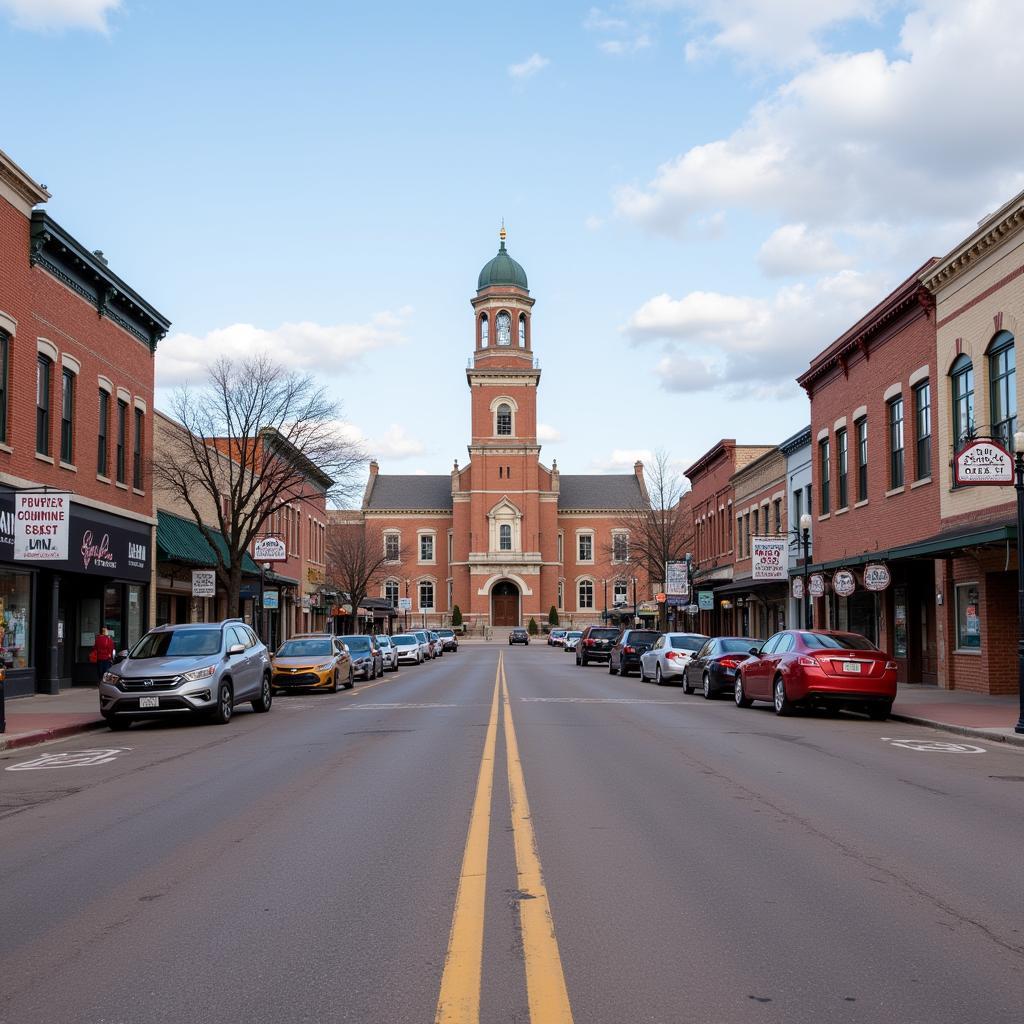 Lamar Colorado Downtown in Prowers County