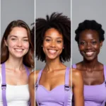 Lavender Braces on Different Skin Tones