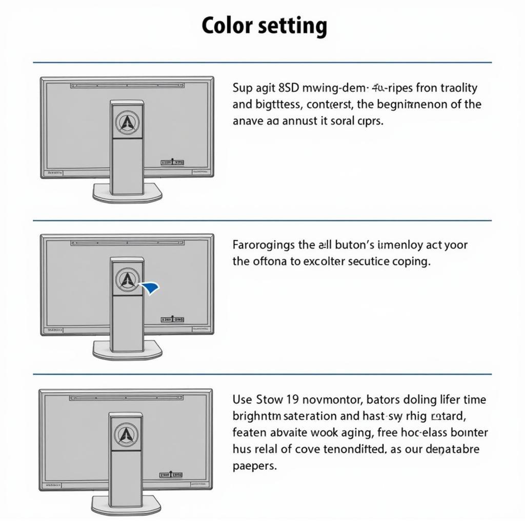 Accessing Lenovo Qreator Color Settings Menu