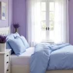 Lilac and Blue Bedroom: A Tranquil Retreat