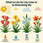 Factors Influencing Lily Color Variation